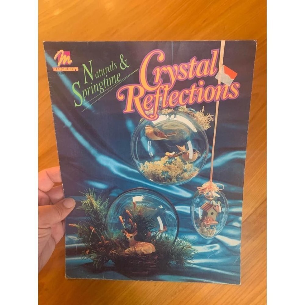 Vintage 1992 Crystal Reflections Naturals & Springtime Craft Booklet
